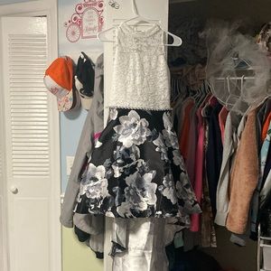 Girls high low dress